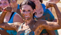 Lozilu Womens Mud-Run Participant